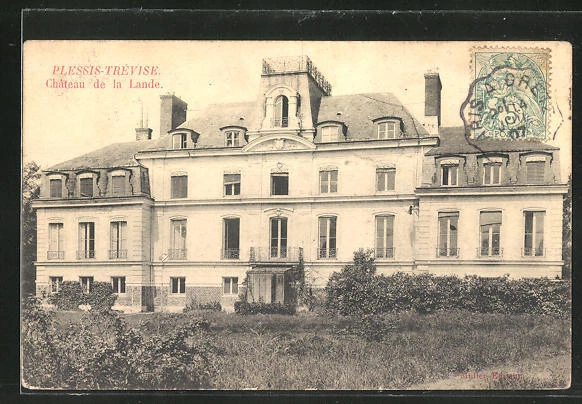 CPA Plessis-Trevise, Chateau de la Lande 1907