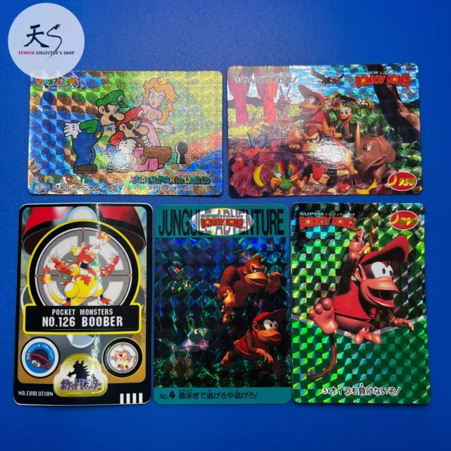 VG Donkey Kong Holo Card ,etc. Nintendo Japanese Pokemon Card F/S 0809