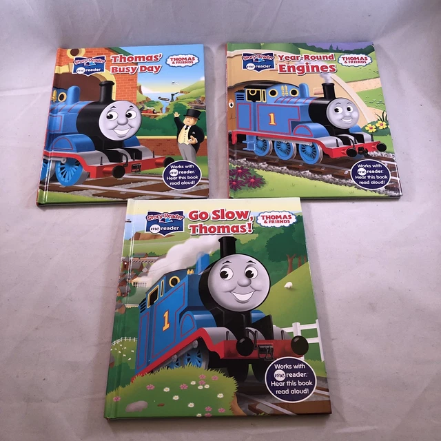THOMAS & FRIENDS Me Reader Lot of 3 Books (books only) Train Engines Go ...
