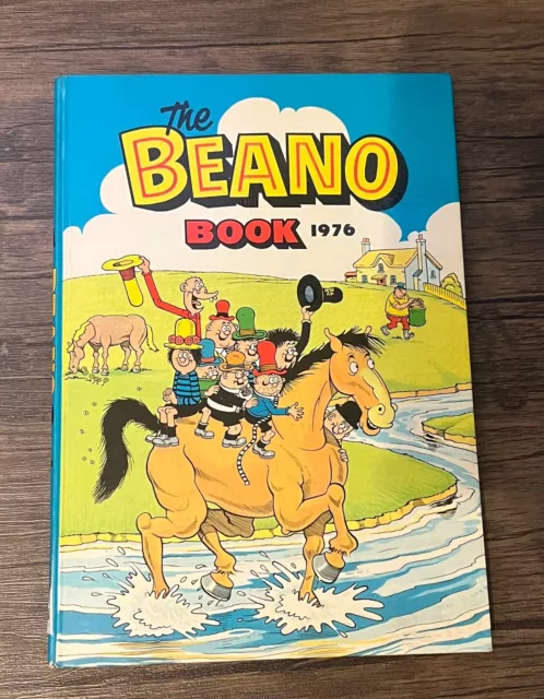 Original Vintage The Beano Book Annual 1976 Hard Back Good Condition