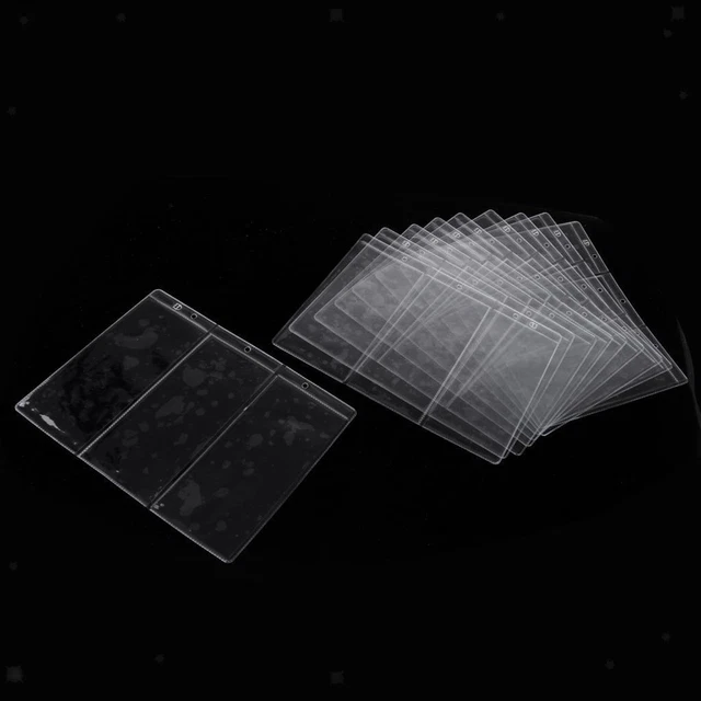 3-Pockets Coins Collecting Album Money  Pockets Collection with Binder