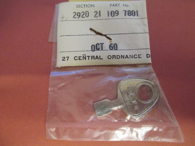 LAND ROVER SERIES 1 80 Lucas PLC6 Ignition Switch Patina Original mg