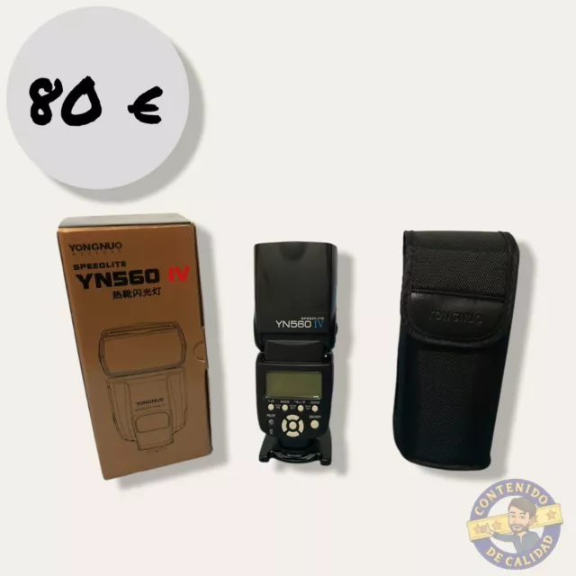 Flash Para Fotografia - Yongnuo Yn 560 Iv 📸