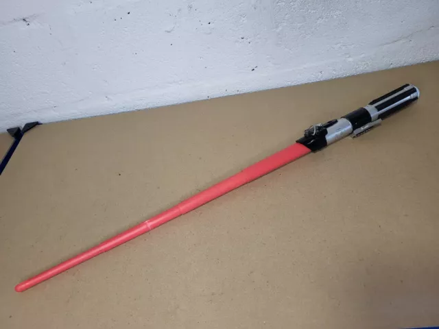 Star Wars Darth Vader Red Extendable Lightsaber Hasbro 2012 Flick Out
