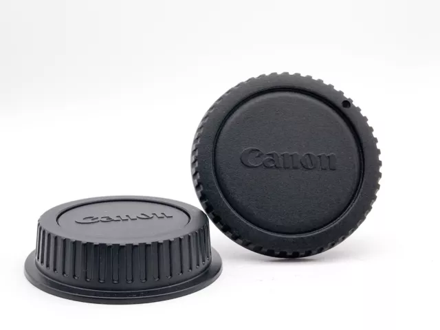 Canon Original EOS EF Rückdeckel & Gehäusedeckel Objektiv Lens Cap Body Cap