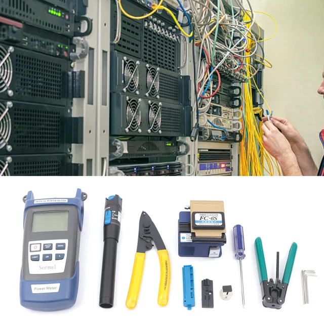 Kits FTTH, Localisateur Visuel De Défauts 50 MW Avec Compteur De