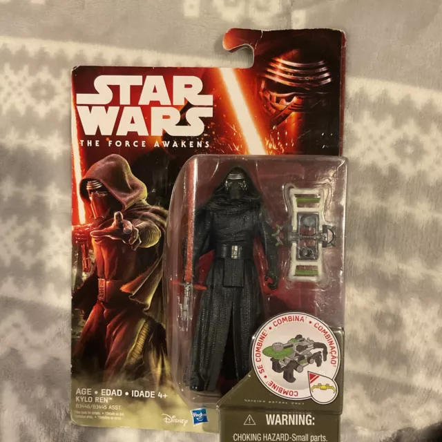 Star Wars Force Awakens Kylo Ren 3.75" Action Figure 2015 Hasbro Sealed