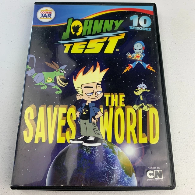 JOHNNY TEST: JOHNNY Saves the World [DVD] 10 Episodes Cartoon Network £ ...