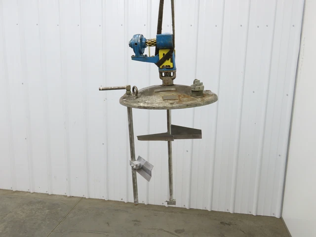 Binks 83-5879 30 Gallon Pressure Pot Tank Mixer Pneumatic Agitator No Tank