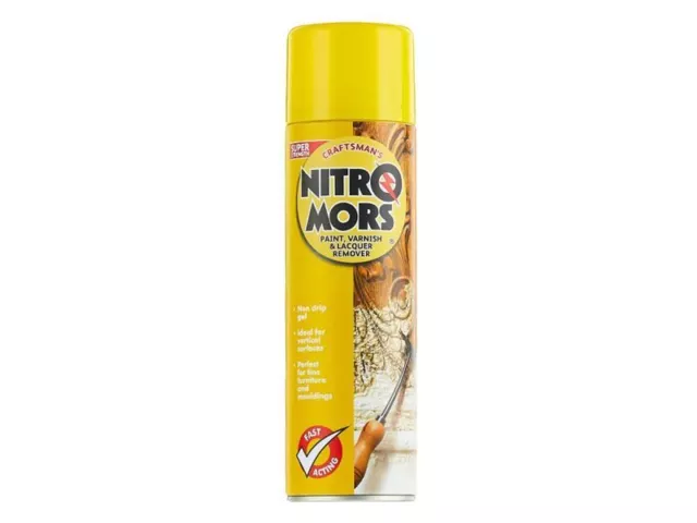 Nitromors - Rimuovi vernice, vernice e lacca dell'artigiano 500 ml aerosol