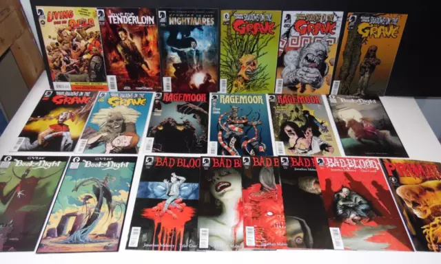 Dark Horse Horror Themed Comics Lot of 20 w. Richard Corben, Charles Vess Art
