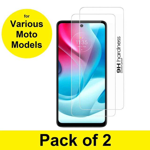 Tempered Glass Screen Protector For Motorola Moto Edge 30 G22 G32 G42 G52 E22