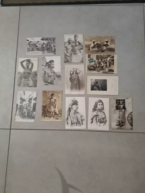 Lot De 13 Carte Postale Afrique Occidentale Française