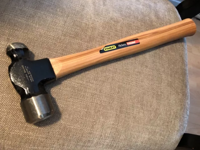 STANLEY Hickory Professional 54-024 Ball Pein Hammer 24 oz. NEW