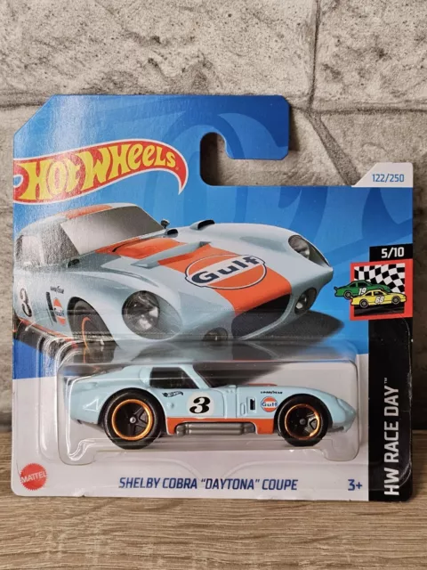 Hot Wheels Shelby Cobra Daytona Coupe, 2024, GULF, NEU & OVP, VERSANDRABATT