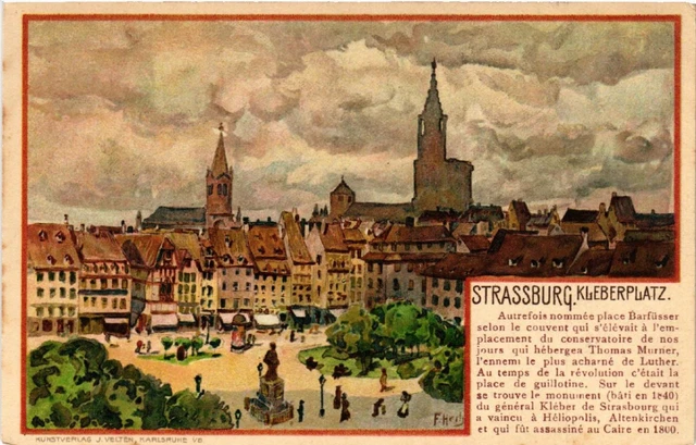 CPA AK STRASBOURG - STRASSBURG - Kleberplatz (387266)