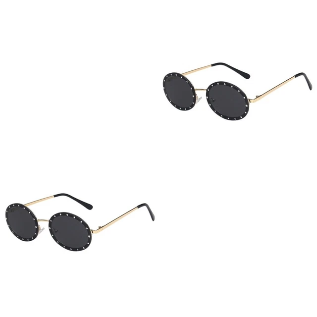 2 Pack Party Costume Glasses Sunglasses Fashion Glasses Gift