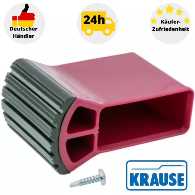 Traversenfußkappe 50 x 20 mm Krause 201294 Fußkappe für CORDA Sprossenleitern.