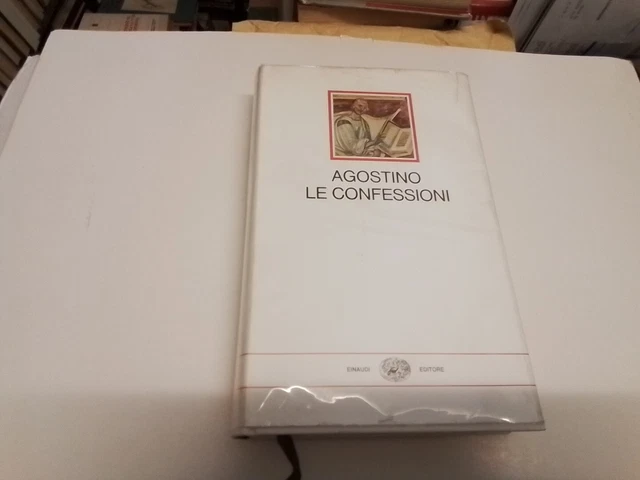 LE CONFESSIONI, AGOSTINO, EINAUD, I 1975 I MILLENNI, 16gn24 LE CONFESSIONI, AGOSTINO, EINAUD, I 1975 I MILLENNI, 16gn24