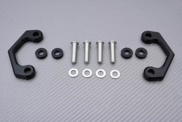 Hooks / Platines Fixations Sangles Noires SUZUKI GSX-R 1000 GSXR WVCY 2012-2016