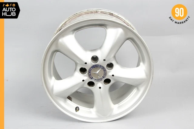Mercedes R170 SLK230 SLK320 8 x 16 R16 Rear Wheel Rim Silver 1704010802 OEM