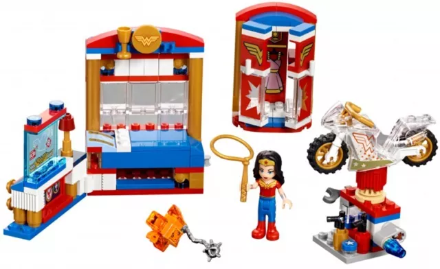 LEGO DC Super Hero Girls: Wonder Woman Dorm Room (41235) complete