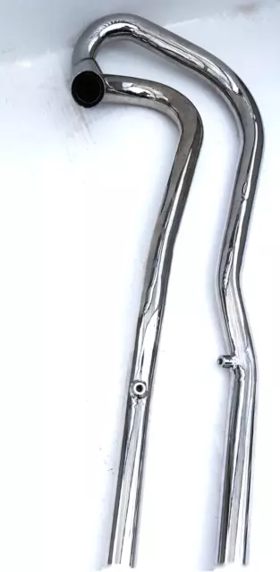 Triumph Tr6C Exhaust Pipes  High Level L/Hand Side   Uk Made. 71-0022/24