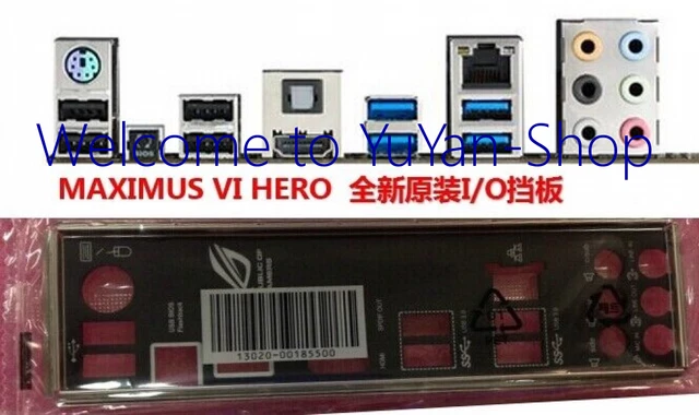 i/o shield plaque arriere en PLA pour ASUS M5A97 EVO i/o shield plaque arriere en PLA pour ASUS M5A97 EVO