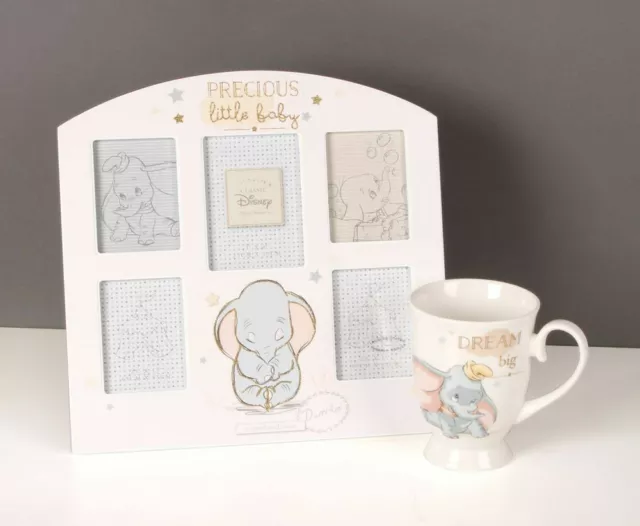 Disney Dumbo Precious Little Baby Multi Photo Frame NEW in Gift Box - 2