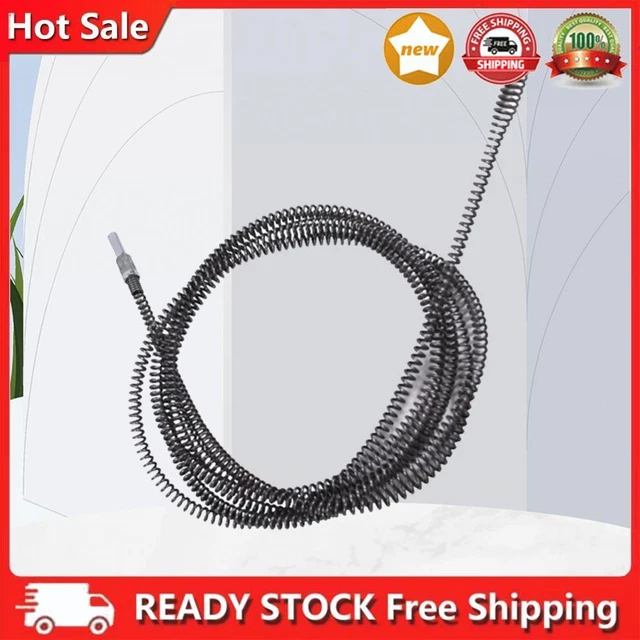 1/2/3/4/5/8/10 Meter Pipe Unclogger Anti-Rust Pipe Unclog Spring Cleaning Tool