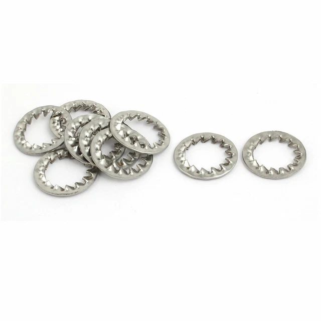 16mm Int. Dia acier inox 304 Int. Rondelle Serrage Joint 10pc