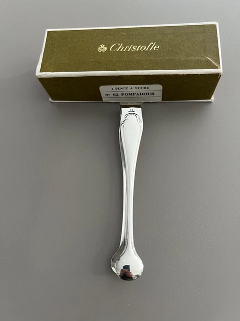 PETITE PINCE À sucre en métal argenté Christofle ... - FR
