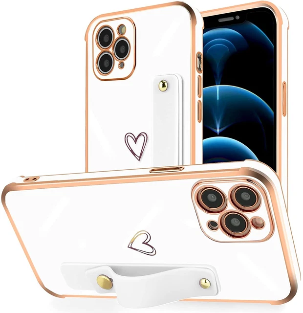 Strap Silicone Cute Case For Apple iPhone 14 Pro MAX 13 12 11 Pro Max XS XR 7 8+