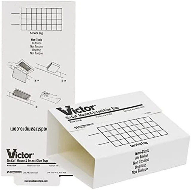 Tin Cat Mice Glue Boards 72 / Box.