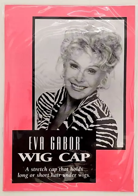 Vtg.  1994 NIP Eva Gabor Stretch Wig Cap OSFA Under Wig for Long or Short Hair