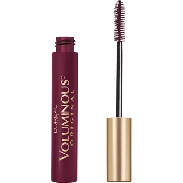 Rímel original voluminoso L'Oreal Paris - 950 borgoña profunda - 0,26 fl oz