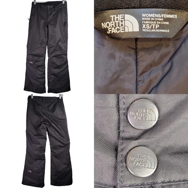 The North Face Snow Ski Pants Women's XS Black DryVent Pockets 28X31