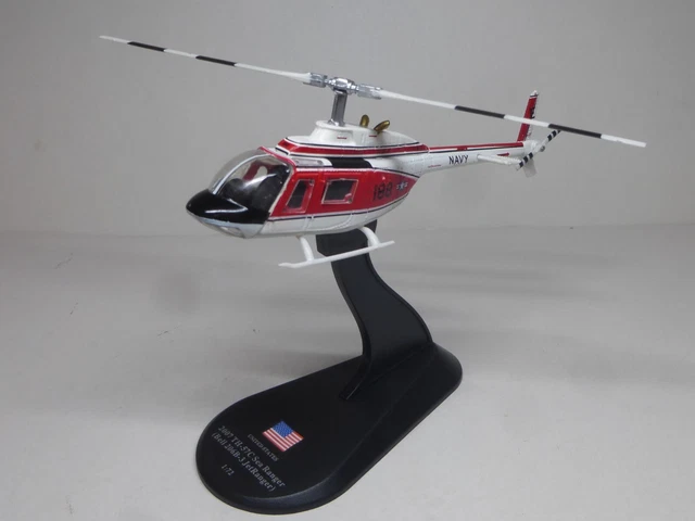 Th 57 Model ELICOTTERO HELICOPTER HUBSCHRAUBER Bell TH-57C Sea Ranger USA Scale 1/ ...