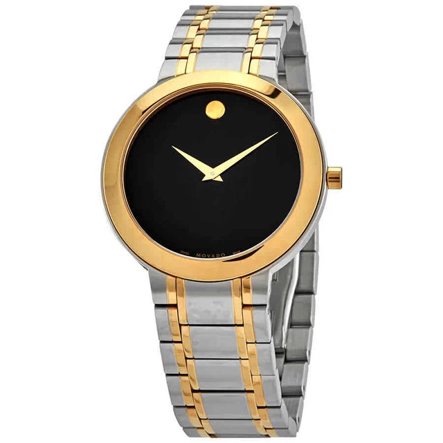 Movado Stiri Black Dial Men's Watch 0607278