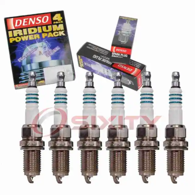 6 pc Denso Iridium Power Spark Plugs for 1989-2001 Nissan Maxima 3.0L V6 vz