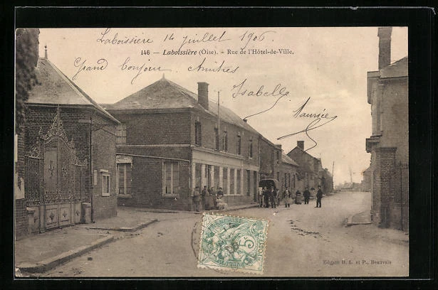 CPA Laboissière, Rue de l´Hotel-de-Ville