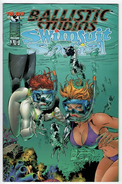 Ballistic Studios Swimsuit Special Silvestri Cover Top Cow Comics 1995 Nm-
