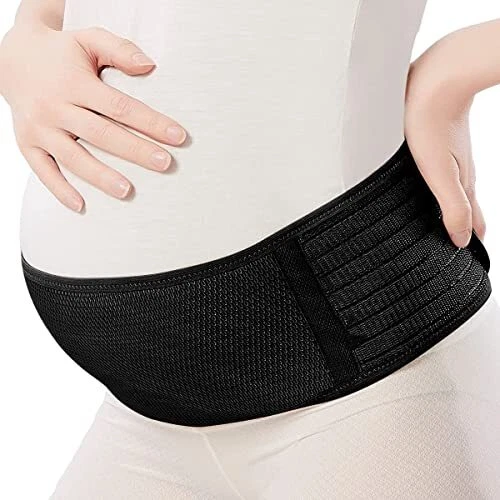 Voarge Ceinture ventrale de grossesse - Ceinture de soutien pour la grossesse...