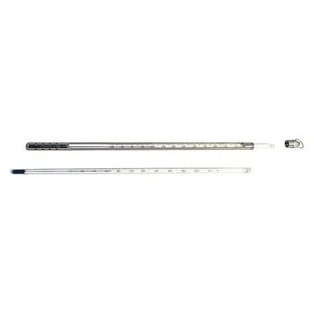 Vee Gee 80908-A Armored Thermometer,1 Deg C