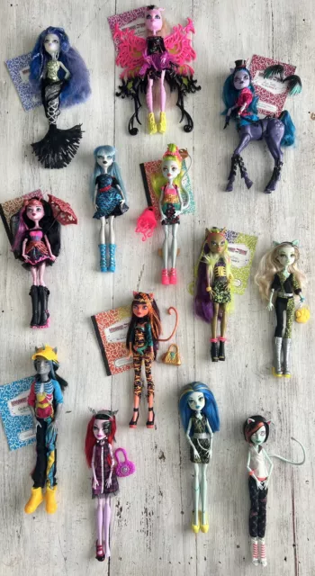 Monster High Doll Lot! Freaky Fusion!