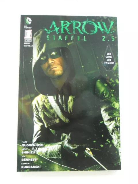 1x Comic - DC Comics - Arrow Staffel 2.5 - 1) Die Rückkehr von Brother Blood.Top