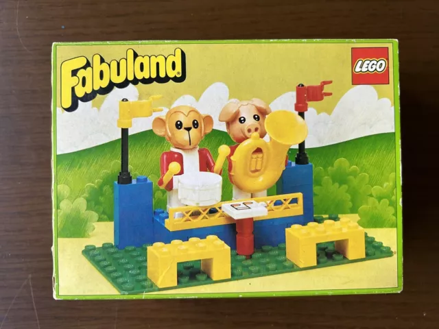 3631 LEGO The Fabuland Big Band Peter Pig and Gabriel Gorilla Anno 1985