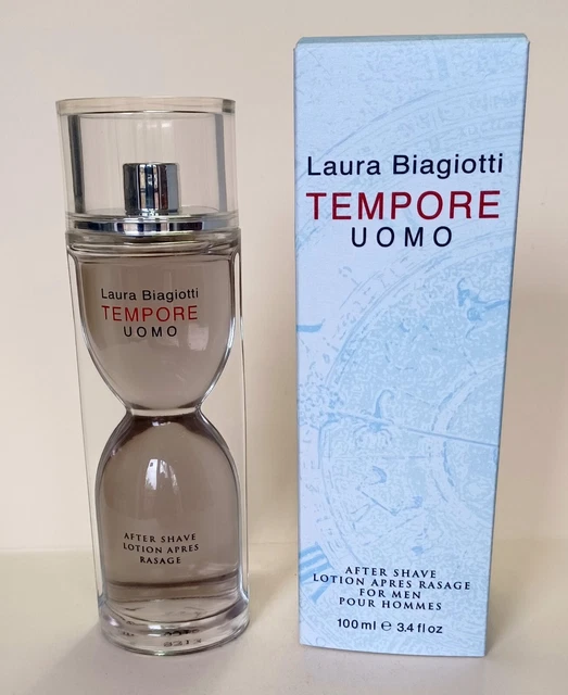 LOCIÓN PARA DESPUÉS DEL AFEITADO LAURA BIAGIOTTI TEMPORE PARA HOMBRE 100 ml NUEVO / EMBALAJE ORIGINAL