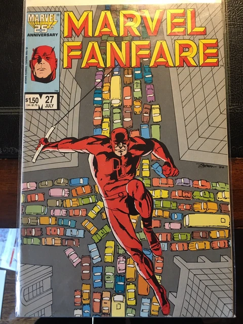 Marvel Fanfare #27 Marvel (1986) VF+ 1st Print Comic Book