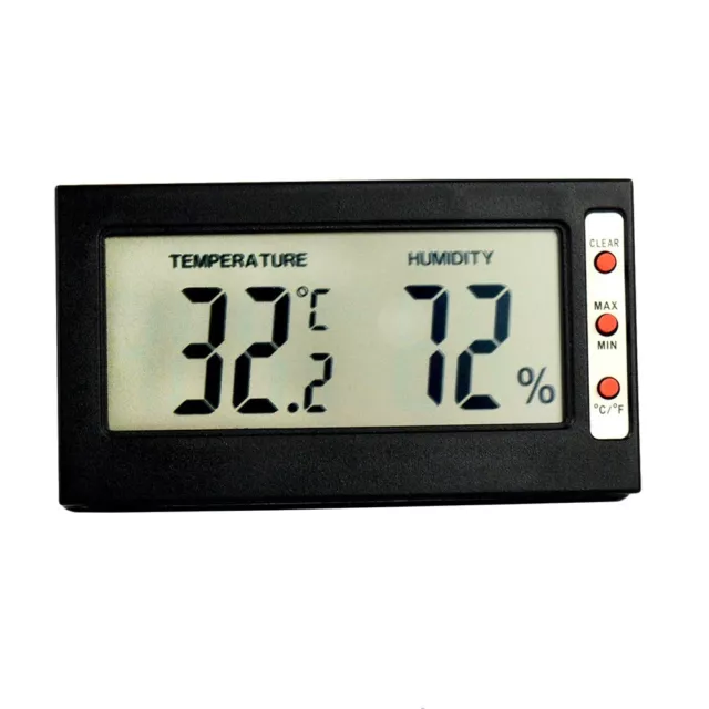 Digital LCD Thermometer Hygrometer Humidity Meter Room Indoor Home Temperature